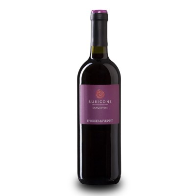 Vino Rosso Sangiovese Rubicone IGT Il Poggio dei Vigneti - 750 ml