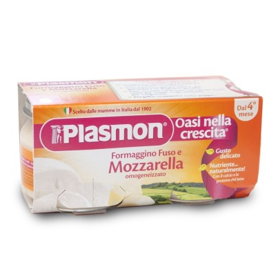 Omogeneizzato Formaggino e Mozzarella Plasmon - 2 x 80 g 