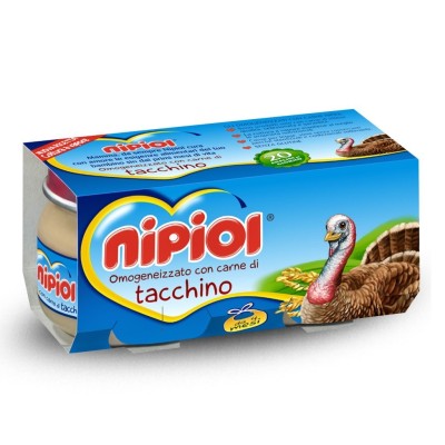 Omogeneizzato Tacchino  Nipiol - 2 x 80 g 
