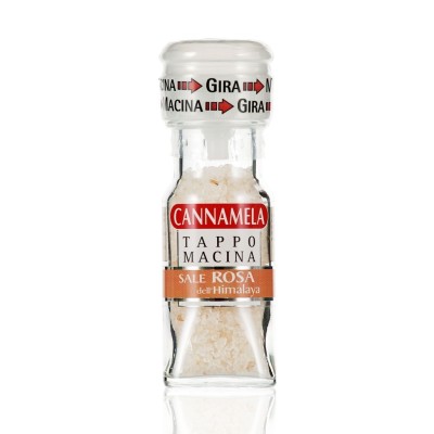 Sale Rosa dell'Himalaya Tappo Macina Cannamela - 60 g