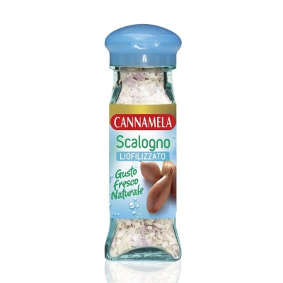 Scalogno Liofilizzato Gusto Fresco e Naturale Cannamela - 14 g