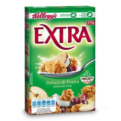 Cereali Kellogg's Extra alla Frutta - 375 g