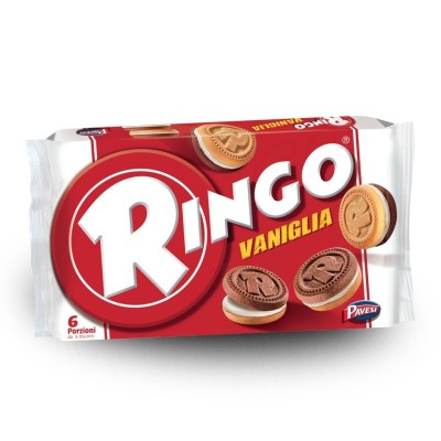 Ringo Famiglia Vaniglia 6 Pezzi Pavesi - 330 g
