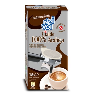 Caffe' Cialde 100% Arabica Noi&Voi - confezione  18 cialde 