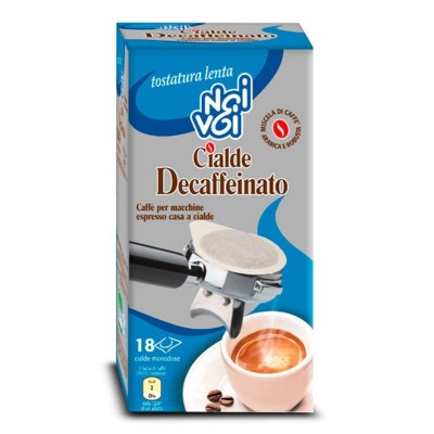 Caffè Cialde Decaffeinato Noi&Voi - confezione  18 cialde 