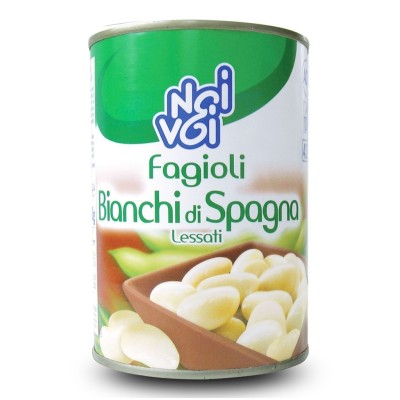 Fagioli Bianchi di Spagna Lessati Noi&Voi - 400 g