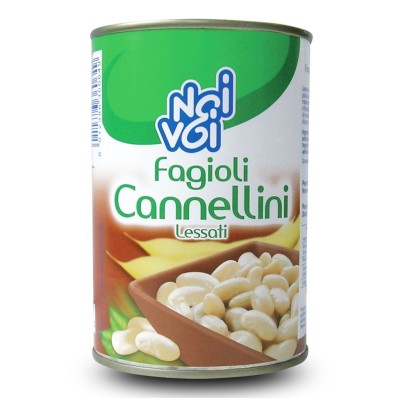Fagioli Bianchi di Spagna Lessati Noi&Voi - 400 g