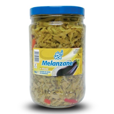 Filetti di Melanzane in Olio di Girasole Noi&Voi - 535 g