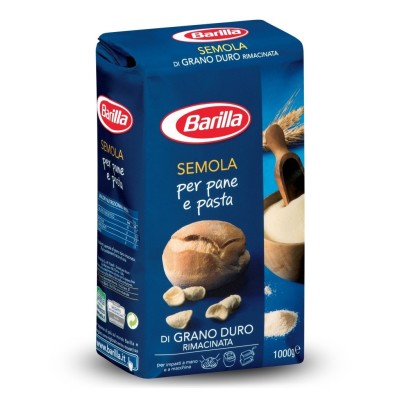 Semola di Grano Duro Rimacinata Barilla - 1000 g