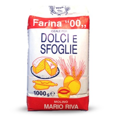 Farina per Dolci & Sfoglie Tipo 00 Molino Riva - 1000 g