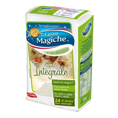 Farina Integrale il Benessere Le Farine Magiche Lo Conte - 500 g