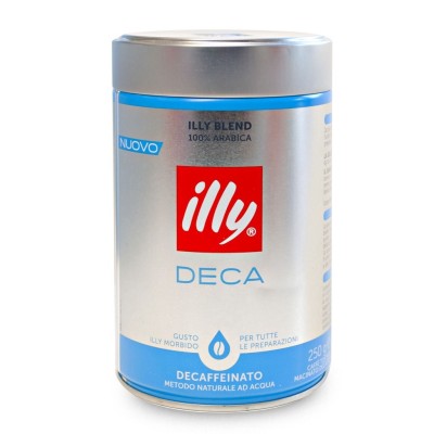 Caffè Macinato Decaffeinato Bar Illy - confezione da  250 g