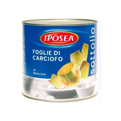 Foglie di Carciofo al Naturale Iposea - 2,45 Kg 