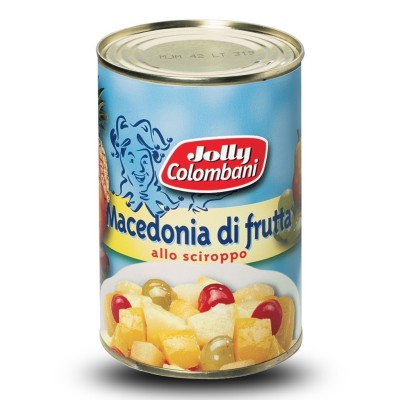 Macedonia di Frutta Sciroppata Jolly Colombani - 411 g