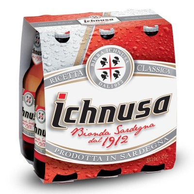 Birra Ichnusa Bionda Sardegna - 6 x 33 cl