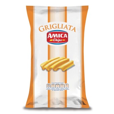 Patatina Grigliata Rigata Amica Chips - 100 g