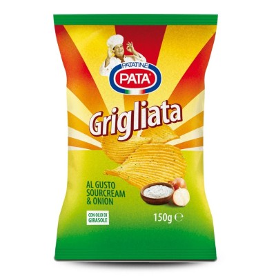 Pata-Patatine Sourcream&Onion - 150 g