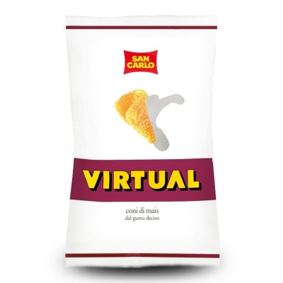 Patatina Virtual Coni di Mais San Carlo - 105 g