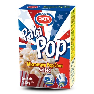 Pop Corn Gusto Sale 3x100g Pata - 300 g