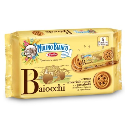 Baiocchi Snack Nocciola Mulino Bianco Barilla - 336 g