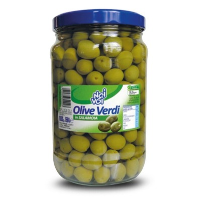 Olive Verdi Intere Noi&Voi - 1,6 Kg