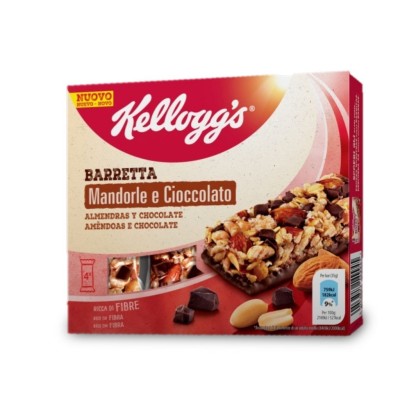 Barrette Mandorle e Cioccolato 32gx4 Kellogg's - 128 g