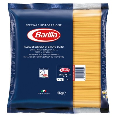 Pasta  Spaghetti Barilla - confezione da 5000 g
