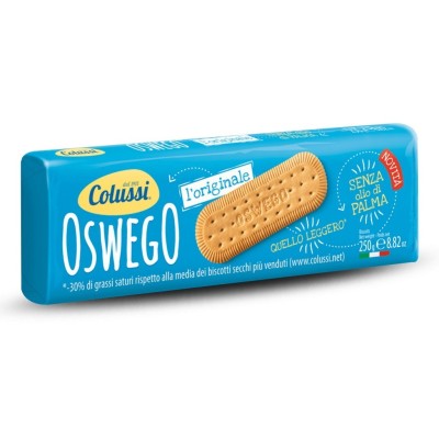 Biscotti Oswego no Olio di Palma Colussi - 250 g