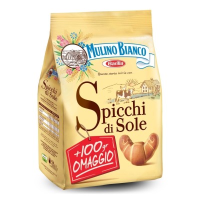 Biscotti Spicchi di Sole  Mulino Bianco - 800 g + 100  Omaggio