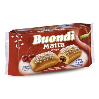 Buondì alla Ciliegia 6 pezzi Motta - 258 g