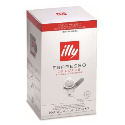 Caffè Cialde monodose Illy - confezione  18 cialde 