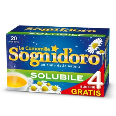 Camomilla Solubile 20 bustine Sogni d'Oro - 100 g