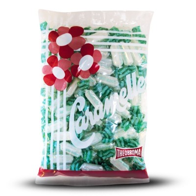 Caramelle alla Menta Bastoncino Theobroma - 500 g