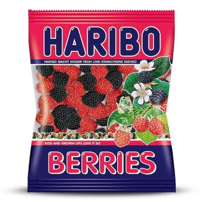 Caramelle Berries More e Lampone Haribo - 175 g
