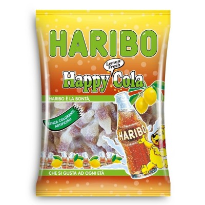 Caramelle Happy Cola Frizzante Haribo - 175 g