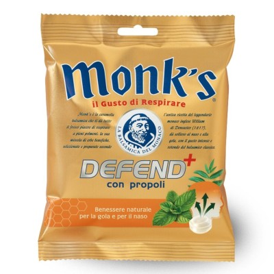 Caramelle Monk's Defend con Propoli - 46 g