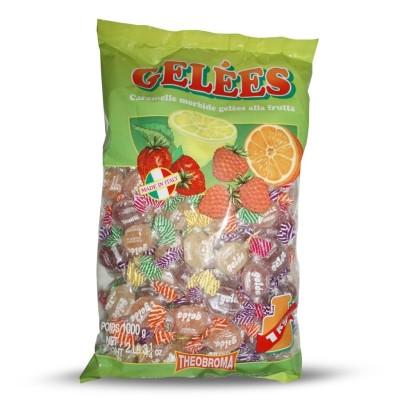Caramelle Morbide Gelée alla Frutta Theobroma - 1000 g