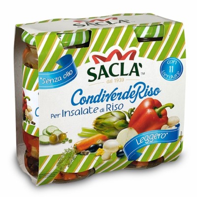 Condiriso Leggero 2x290g Saclà - 580 g