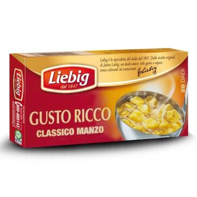 Dado Gusto Ricco Classico Manzo Liebig - 20 cubetti 220 g