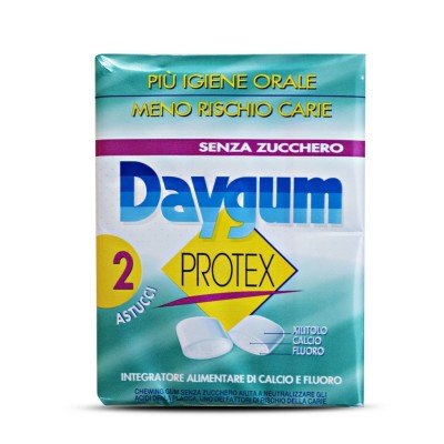 Chewing Gum Protex a Blister 2x24g Daygum Perfetti - 48 g