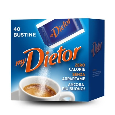 Dolcificante in 40 buste Dietor - 50 g