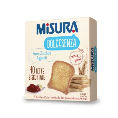 Fette Biscottate le Dolcifette Mulino Bianco Barilla - 315 g