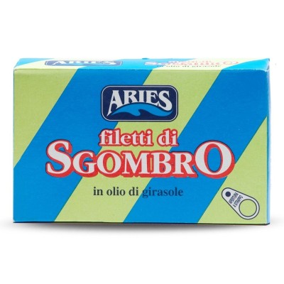 Filetto di Sgombro in Olio di Girasole Aries - 125 g