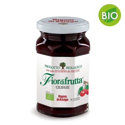 Confettura Fiordifrutta Bio Ciliegie Rigoni di Asiago - 330 g