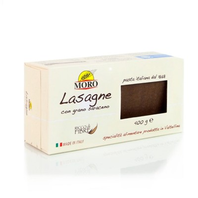 Pasta Lasagne con Grano Saraceno Moro - confezione da 400 g