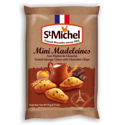 Madeleines Gocce Cioccolato St Michel - 175 g