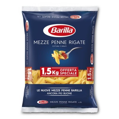 Pasta  Pennette  Rigate  - confezione da 500 g