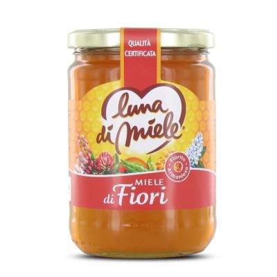 Miele di Fiori vaso in vetro Luna di Miele - 750 g