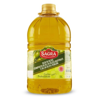 Olio Extravergine di Oliva  100% Italiano De Santis - 5 L