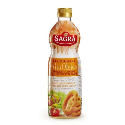 Olio di Semi di Girasole Alto Oleico Sagra - 1000 ml